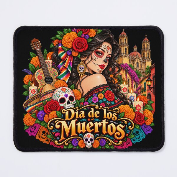 Item preview, Día de los Muertos – Marigold Beauty & Mexican Traditions designed and sold by OzyWear.