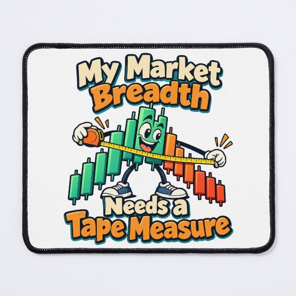 Item preview, Market Breadth Tape Measure Trading Cartoon designed and sold by Bikivuno.