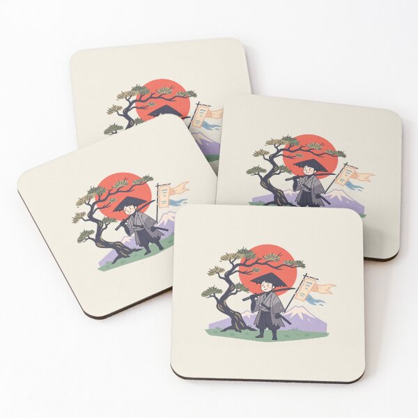 Item preview, Japanese Ronin Samurai | Mount Fuji Red Sun Warrior Art designed and sold by MrDev.