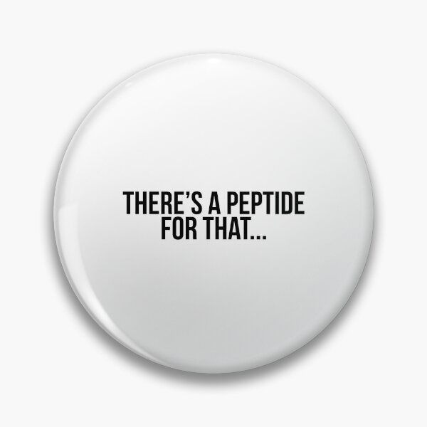 Item preview, There’s a Peptide for That – Funny Science & Fitness Humor designed and sold by Dondonmart.