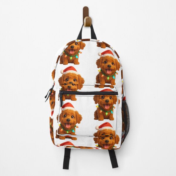 Item preview, Mini Labradoodle Dog Christmas Cheer designed and sold by Sillytoe.