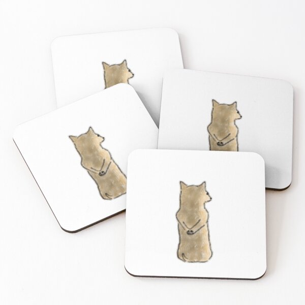 Item preview, Dog Standing With Paws Behind Back designed and sold by raun.draw.