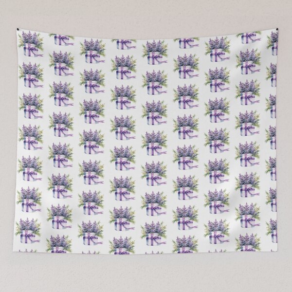 Item preview, Lupine Flower Gift | Elegant Botanical Floral Art designed and sold by Mandayartstudio.