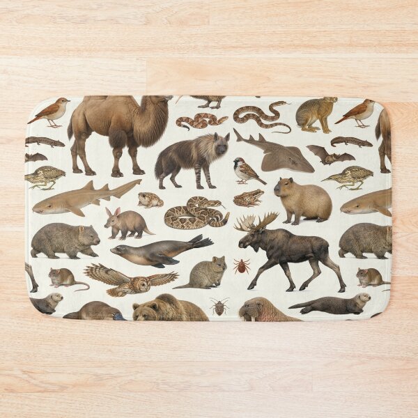 Item preview, Wild World in Brown Retro Style Identification Chart designed and sold by kakarikihill.