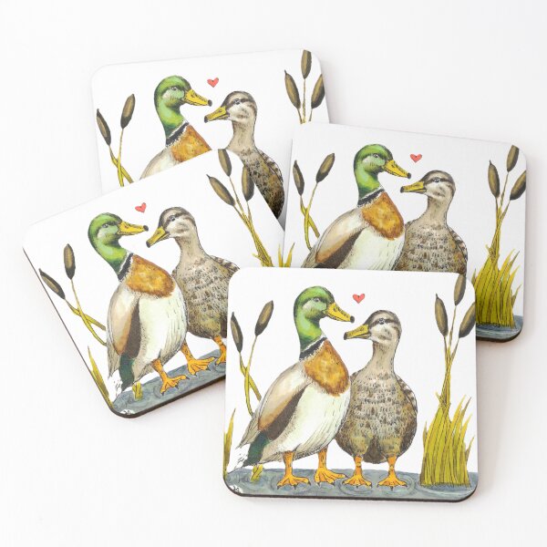 Item preview, Ducks in love designed and sold by the.martian.heron.