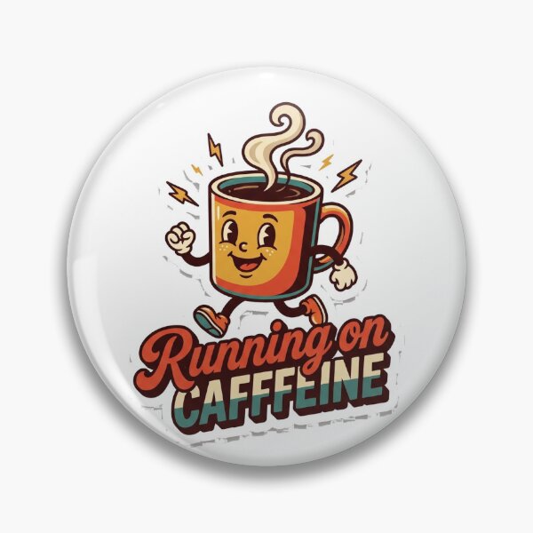 Item preview, Running on caffeine  designed and sold by Cartvibe.
