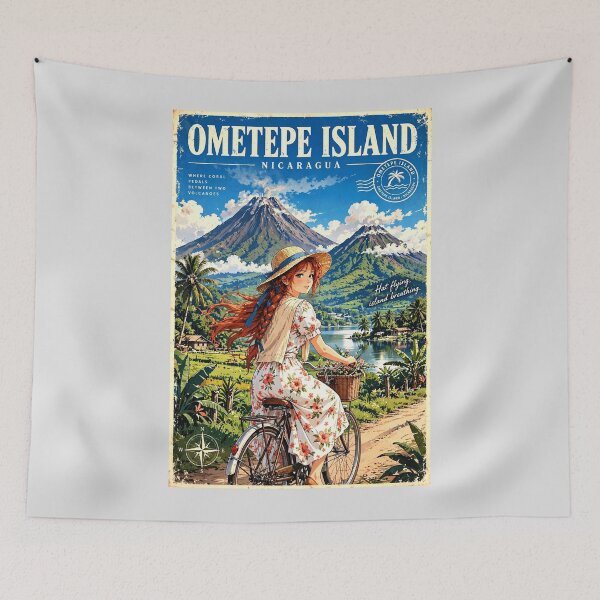 Item preview, Nicaragua — Ometepe Island — A Ride Beneath the Volcanoes designed and sold by DibujandoPorfa.