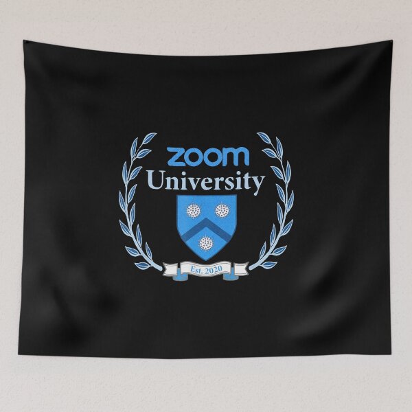 Item preview, Zoom University Est 2020 Online Learning Parody Art designed and sold by arasijime.