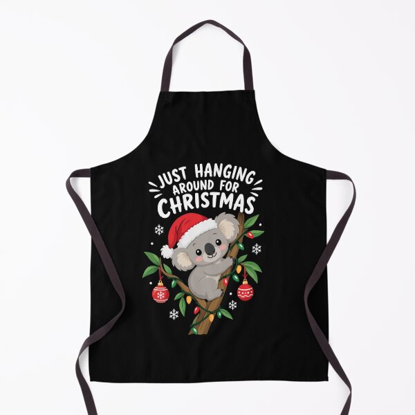 Item preview, Just Hanging Around for Christmas Koala | Funny Australian Animal Holiday designed and sold by mraihan.
