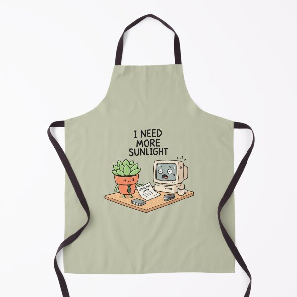 Item preview, I Need More Sunlight | Funny Office Plant & Work Humor designed and sold by MrDev.