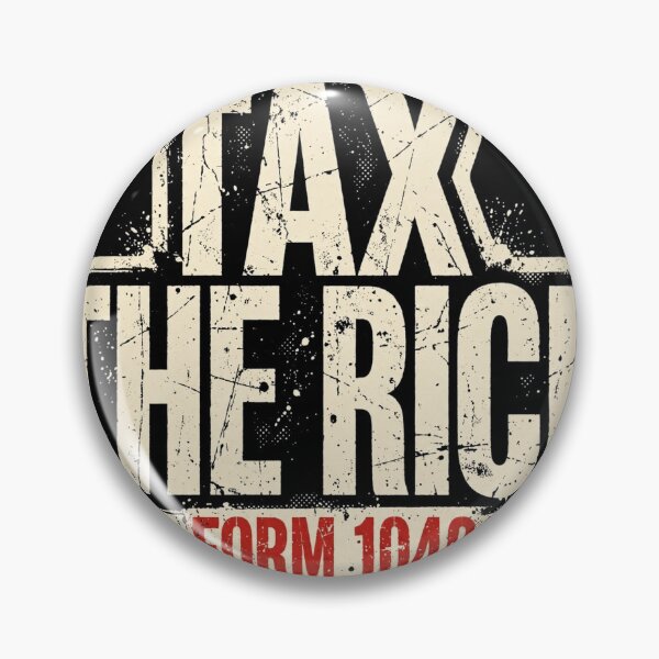 Item preview, Tax the Rich Form 1040 – Anti Billionaire Protest Sticker Design designed and sold by OuttaOrbitSlaps.