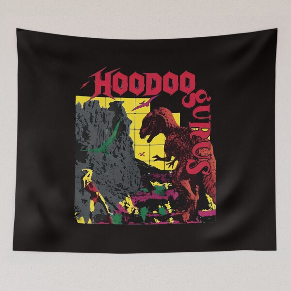 Item preview, Hoodoo Gurs Dinosaur Retro Grid  designed and sold by WAHBI-HBO.