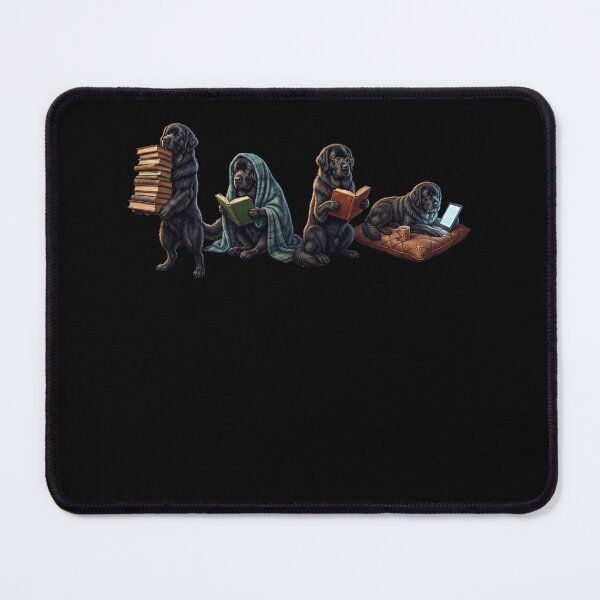 Item preview, Newfoundland Book Reader Reading Dog Lover designed and sold by dian-rody-crest.