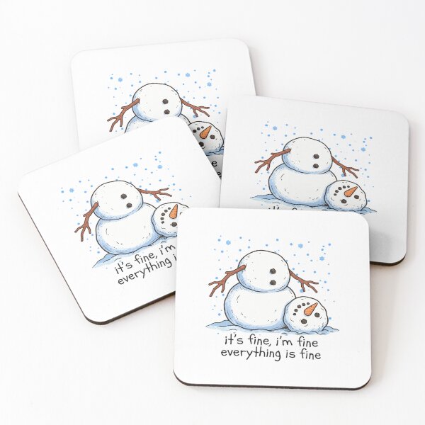 Item preview,  Meltdown Snowman Christmas designed and sold by LorenaVirex.