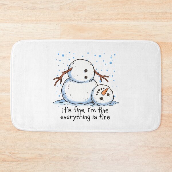 Item preview,  Meltdown Snowman Christmas designed and sold by LorenaVirex.
