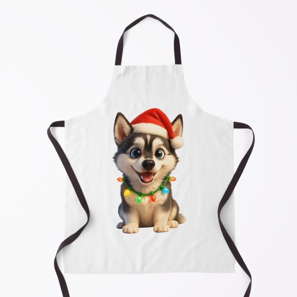 Item preview, Miniature Husky Dog Christmas Sparkle designed and sold by Sillytoe.