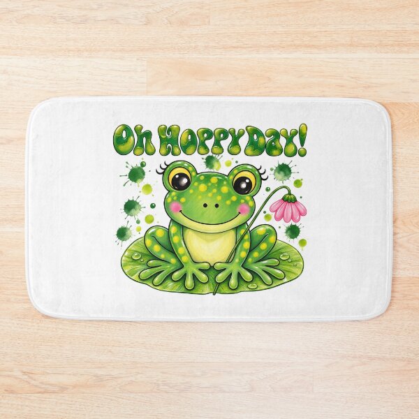 Item preview, Oh Hoppy Day Cute Froggy designed and sold by DonnaRaquel.