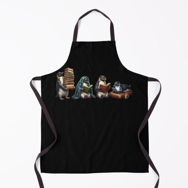Item preview, Penguin Book Reader Reading Dog Lover designed and sold by dian-rody-crest.