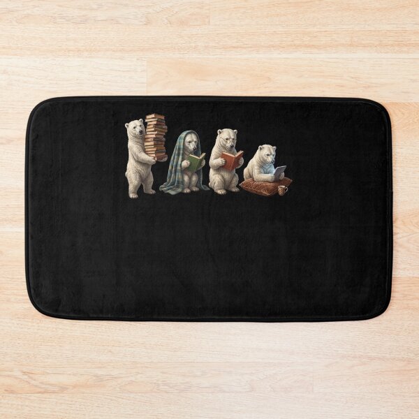 Item preview, Polar Bear Book Reader Reading Dog Lover designed and sold by dian-rody-crest.
