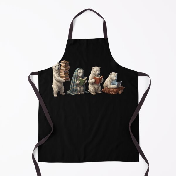 Item preview, Polar Bear Book Reader Reading Dog Lover designed and sold by dian-rody-crest.