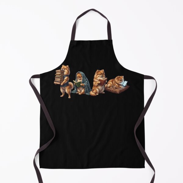 Item preview, Pomeranian Book Reader Reading Dog Lover designed and sold by dian-rody-crest.