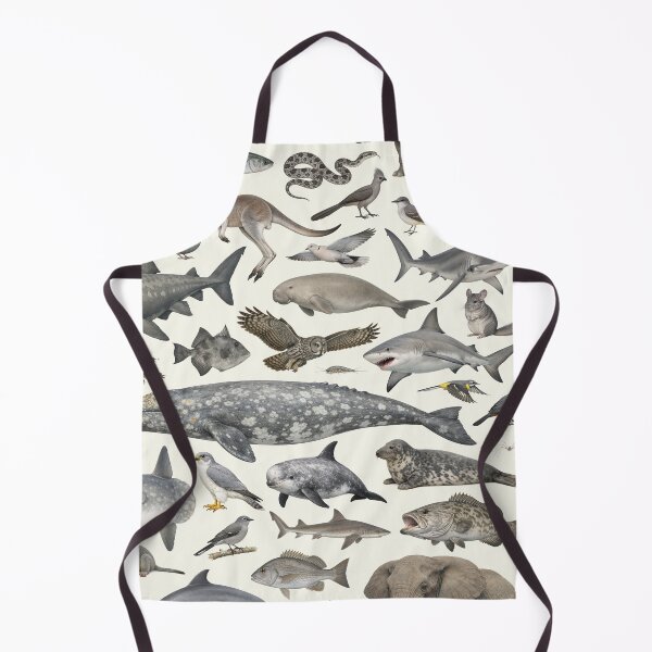 Item preview, Wild World in Gray Retro Style Identification Chart designed and sold by kakarikihill.