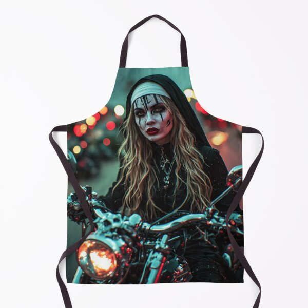Artikelvorschau, Düstere Gothic-Biker-Nonne entworfen und verkauft von TheDarkWardrobe.