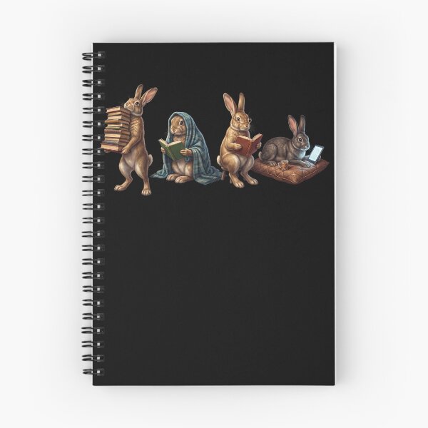 Item preview, Rabbit Book Reader Reading Dog Lover designed and sold by dian-rody-crest.