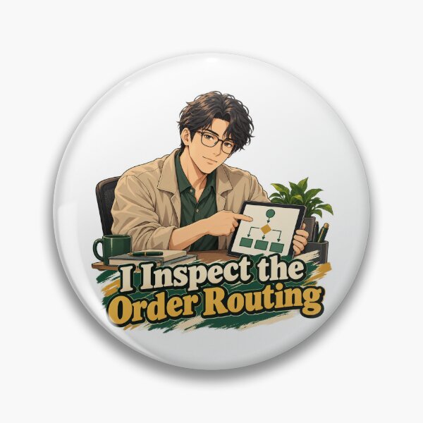 Item preview, Order Routing Review Original Anime Trader Art designed and sold by Bikivuno.