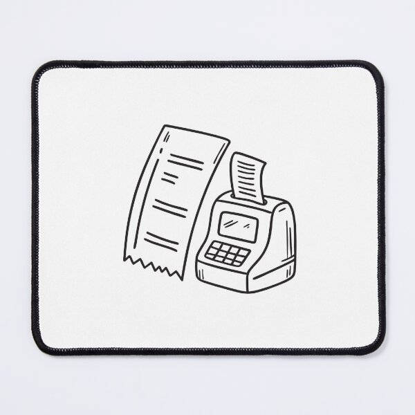 Item preview, A voucher beside a cash register designed and sold by rasagamastore.