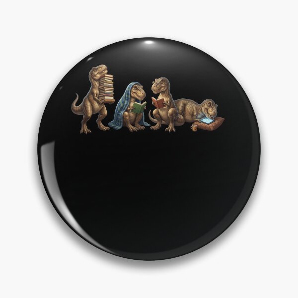 Item preview, T Rex Dinosaur Book Reader Reading Dog Lover designed and sold by dian-rody-crest.