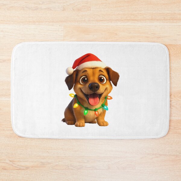 Item preview, Mongrel Dog Christmas Cheer designed and sold by Sillytoe.