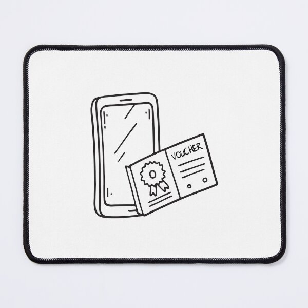 Item preview, A voucher beside a mobile phone designed and sold by rasagamastore.
