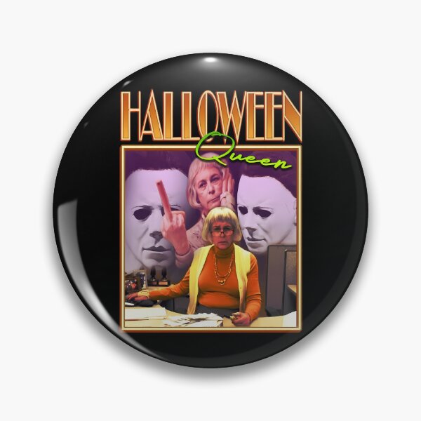 Item preview, Halloween Queen Jamie Lee Curtis Vintage Horror designed and sold by Dodelestar.