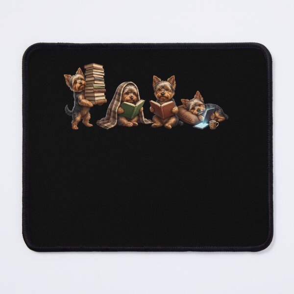 Item preview, Yorkshire Terrier Book Reader Reading Dog Lover designed and sold by dian-rody-crest.