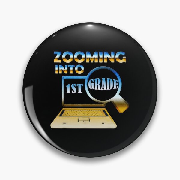 Item preview, Zooming Into 1st Grade Laptop Magnifying Glass Art designed and sold by akisaredo.