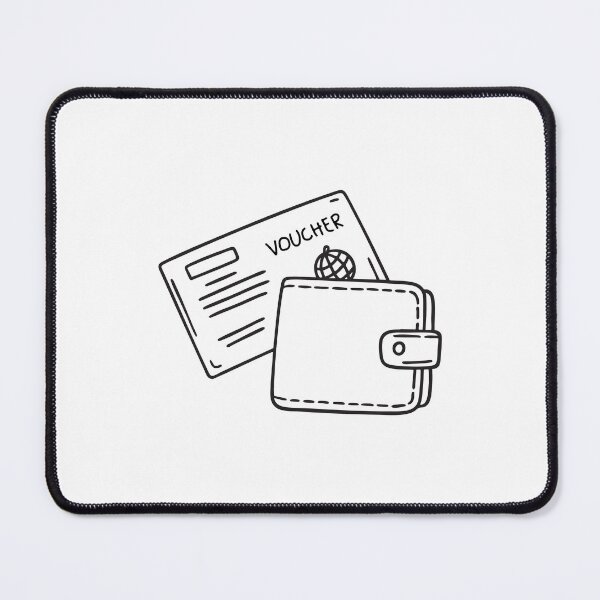 Item preview, A voucher beside a wallet designed and sold by rasagamastore.