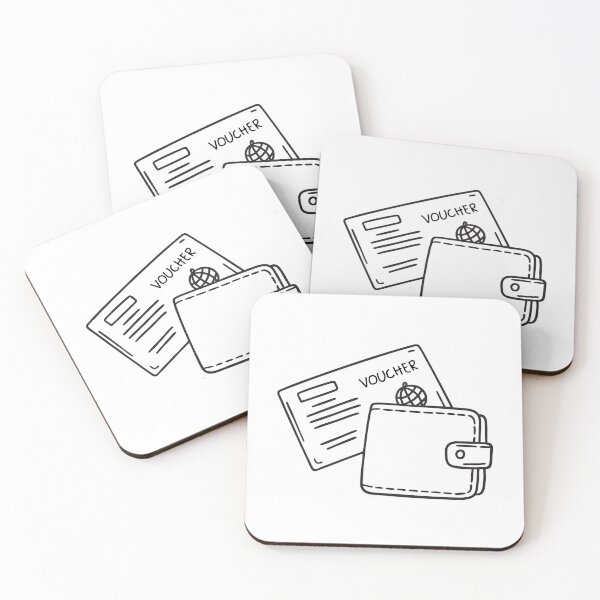 Item preview, A voucher beside a wallet designed and sold by rasagamastore.