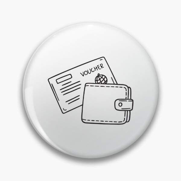 Item preview, A voucher beside a wallet designed and sold by rasagamastore.