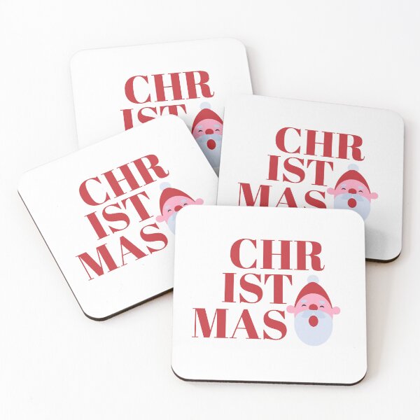 Item preview, Christmas Typography Design with Santa Claus Illustration designed and sold by paolboa.