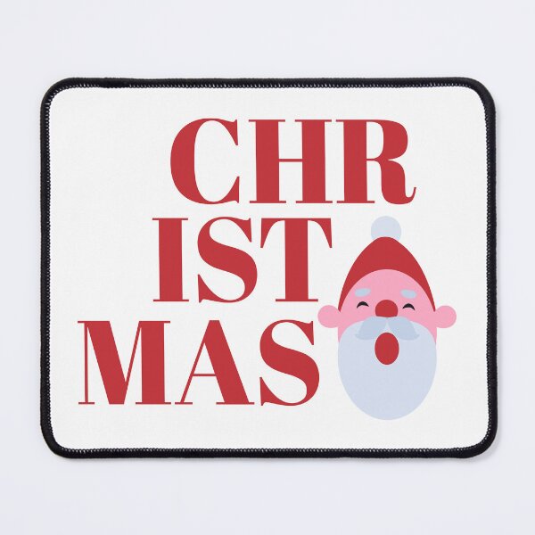 Item preview, Christmas Typography Design with Santa Claus Illustration designed and sold by paolboa.