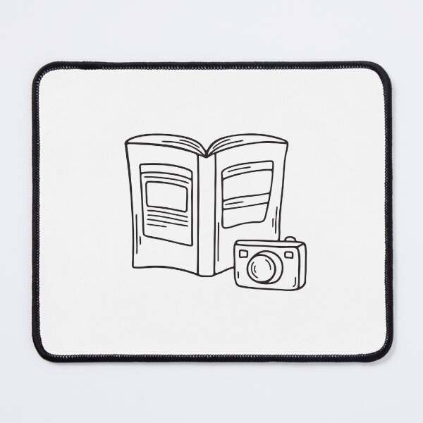 Item preview, A voyage brochure beside a camera designed and sold by rasagamastore.
