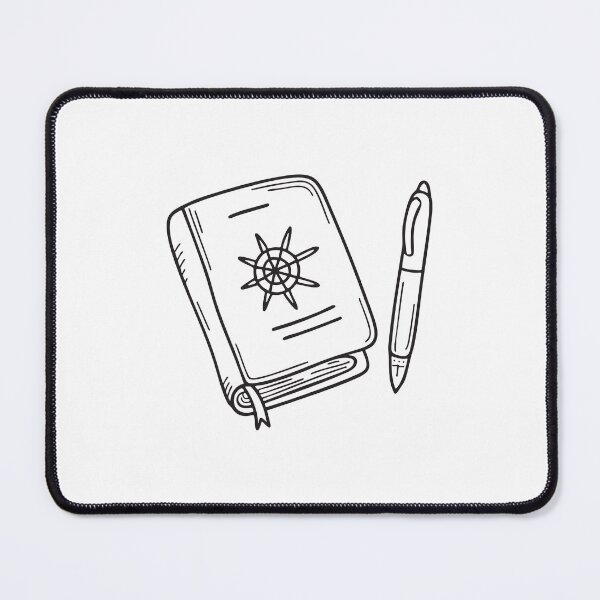 Item preview, A voyage logbook beside a pen designed and sold by rasagamastore.
