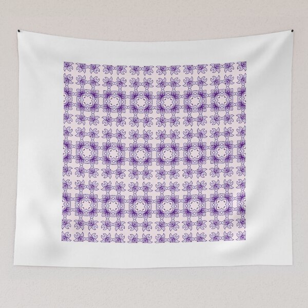 Item preview, Delicate Purple Lily Floral Pattern designed and sold by roobnyah.