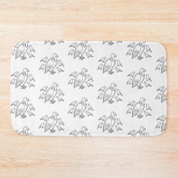 Item preview, A vulture among a group of birds designed and sold by rasagamastore.