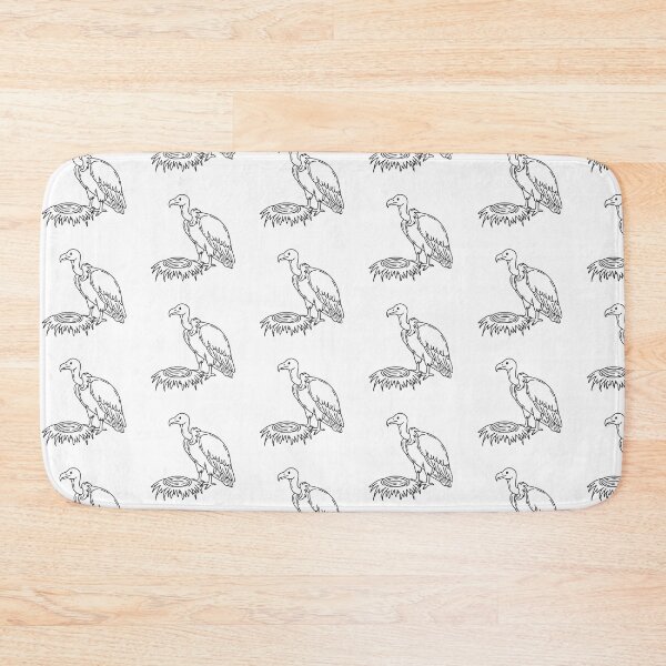 Item preview, A vulture at the edge of a nest designed and sold by rasagamastore.