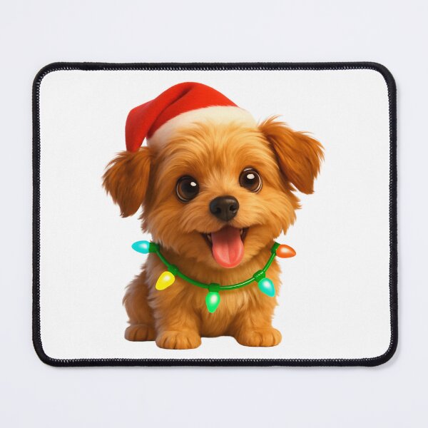 Item preview, Morkie Dog Christmas Sparkle designed and sold by Sillytoe.