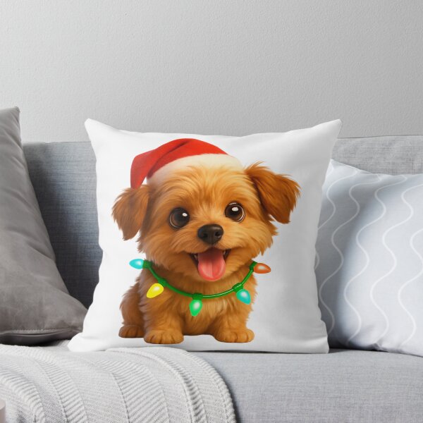 Item preview, Morkie Dog Christmas Sparkle designed and sold by Sillytoe.