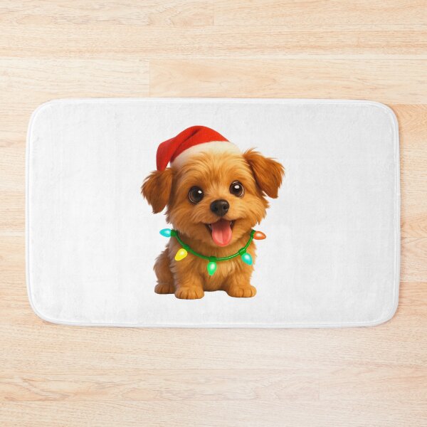 Item preview, Morkie Dog Christmas Sparkle designed and sold by Sillytoe.