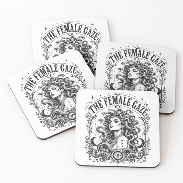 Item preview, The Female Gaze Vintage Medusa Feminist Empowerment designed and sold by santisalasmiz.